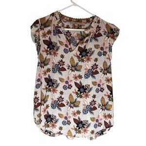 Floral “Women’s Loft Blouse” Size Large